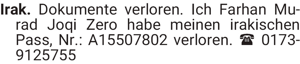 Vorschaubild der Anzeige, (Id: 2049551)