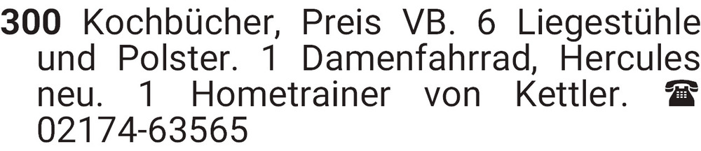 Vorschaubild der Anzeige, (Id: 2051593)