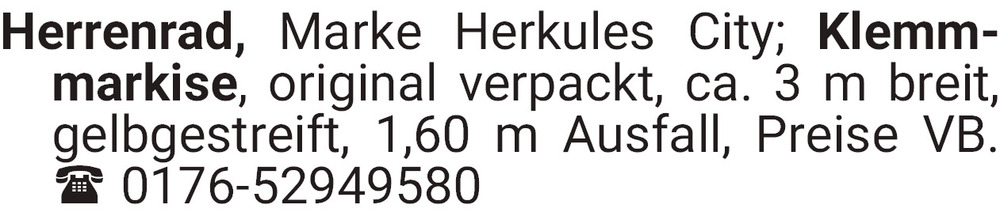 Vorschaubild der Anzeige, (Id: 2055863)