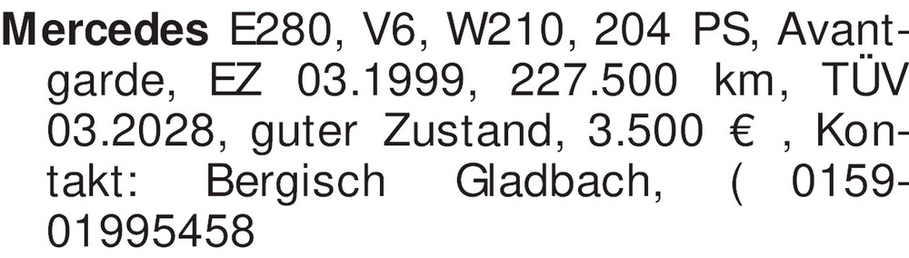 Vorschaubild der Anzeige, (Id: 2055868)