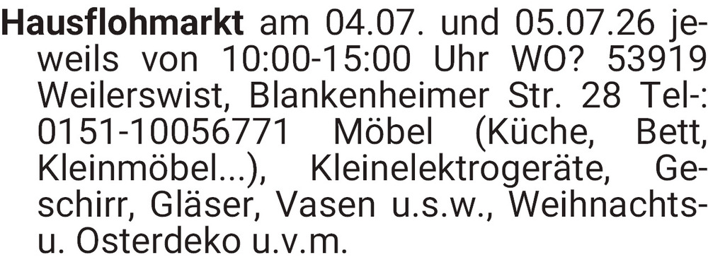 Vorschaubild der Anzeige, (Id: 2058422)
