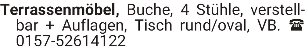 Vorschaubild der Anzeige, (Id: 2060798)