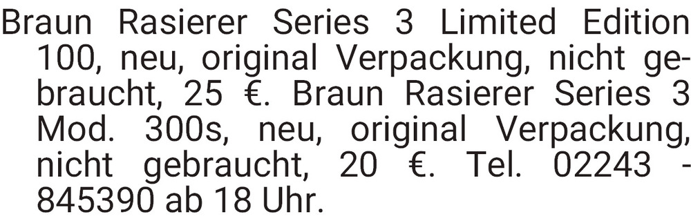Vorschaubild der Anzeige, (Id: 2062324)