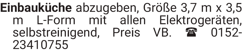 Vorschaubild der Anzeige, (Id: 2061359)