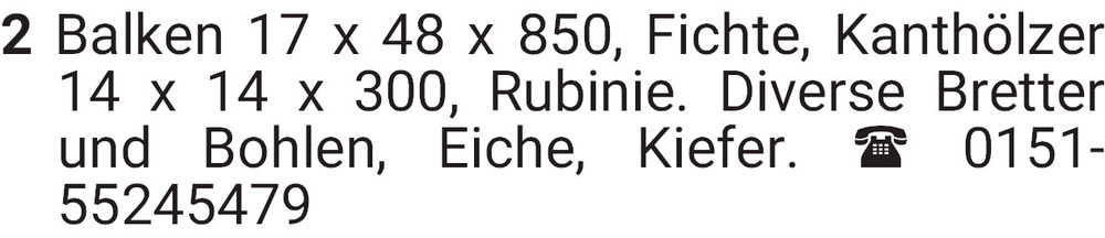 Vorschaubild der Anzeige, (Id: 2062334)