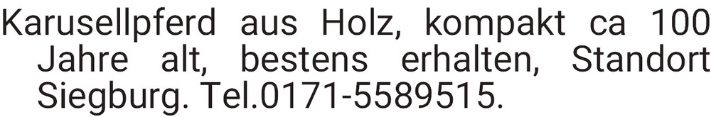 Vorschaubild der Anzeige, (Id: 2069282)