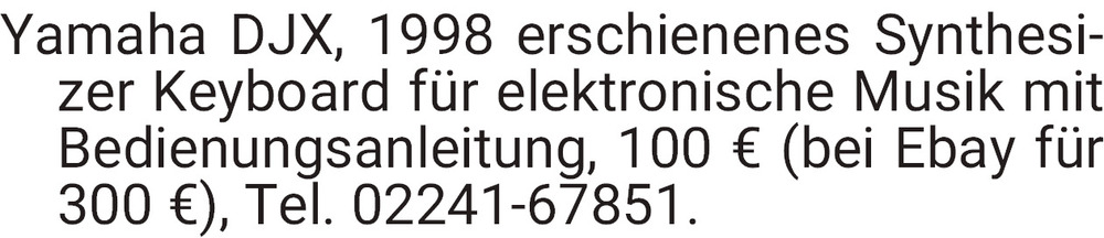Vorschaubild der Anzeige, (Id: 2069285)