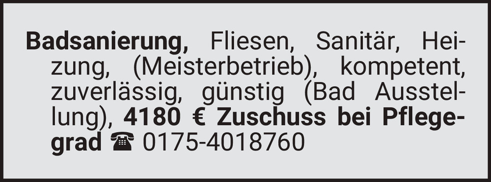Vorschaubild der Anzeige, (Id: 2063914)
