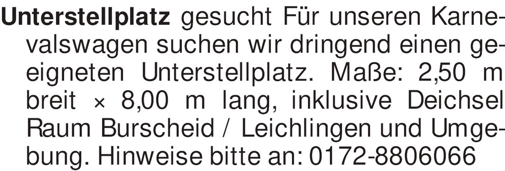 Vorschaubild der Anzeige, (Id: 2073944)