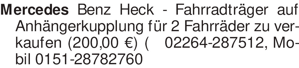 Vorschaubild der Anzeige, (Id: 2072330)