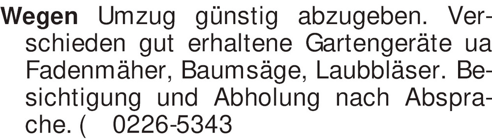 Vorschaubild der Anzeige, (Id: 2073962)